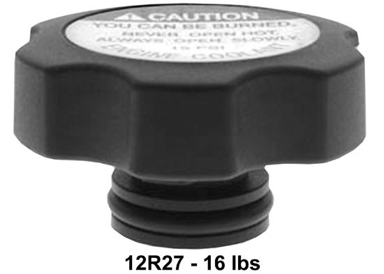 Picture of 12R27 Engine Coolant Recovery Tank Cap  BY ACDelco
