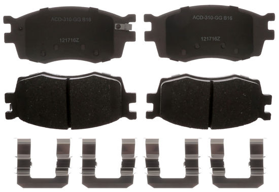 Picture of 14D1156CHF1 Ceramic Disc Brake Pad  BY ACDelco