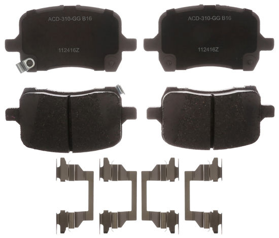 Picture of 14D1160CHF1 Ceramic Disc Brake Pad  BY ACDelco