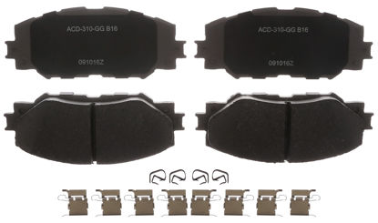 Picture of 14D1210CHF1 Ceramic Disc Brake Pad  BY ACDelco