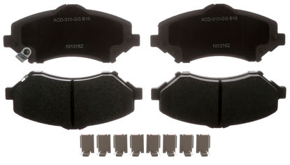 Picture of 14D1273CHF1 Ceramic Disc Brake Pad  BY ACDelco