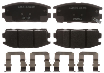 Picture of 14D1275CHF1 Ceramic Disc Brake Pad  BY ACDelco