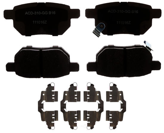 Picture of 14D1354CHF1 Ceramic Disc Brake Pad  BY ACDelco