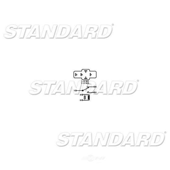 Picture of RY-117 HVAC Blower Motor Cutout Relay  By STANDARD MOTOR PRODUCTS