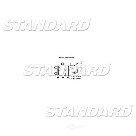 Picture of RY-71 Engine Control Relay  By STANDARD MOTOR PRODUCTS