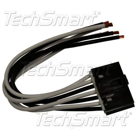 Picture of F90016 HVAC Blower Motor Resistor Connector  By TECHSMART