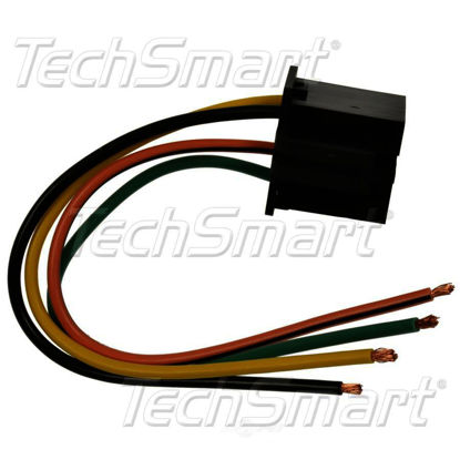 Picture of F90017 HVAC Blower Motor Resistor Connector  By TECHSMART