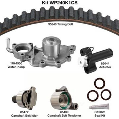 Picture of WP240K1CS Engine Timing Belt Kit w/Water Pump & Seals  By DAYCO PRODUCTS LLC