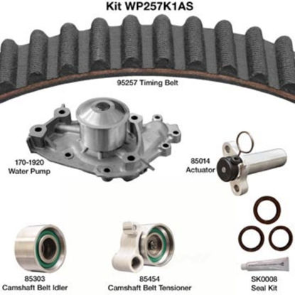 Picture of WP257K1AS Engine Timing Belt Kit w/Water Pump & Seals  By DAYCO PRODUCTS LLC