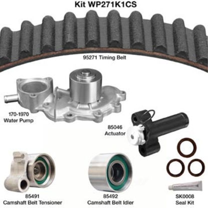 Picture of WP271K1CS Water Pump Kit w/Seals  By DAYCO PRODUCTS LLC