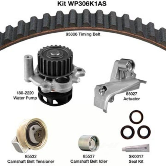 Picture of WP306K1AS Water Pump Kit w/Seals  By DAYCO PRODUCTS LLC