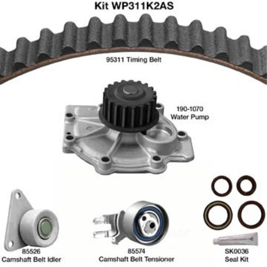 Picture of WP311K2AS Water Pump Kit w/Seals  By DAYCO PRODUCTS LLC