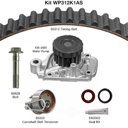 Picture of WP312K1AS Water Pump Kit w/Seals  By DAYCO PRODUCTS LLC