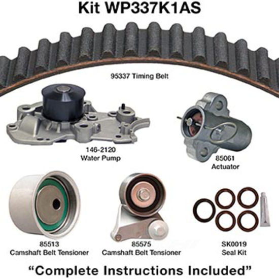 Picture of WP337K1AS Water Pump Kit w/Seals  By DAYCO PRODUCTS LLC