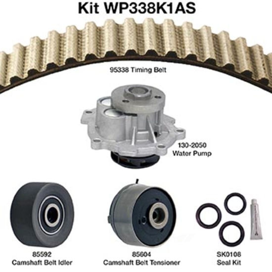 Picture of WP338K1AS Water Pump Kit w/Seals  By DAYCO PRODUCTS LLC
