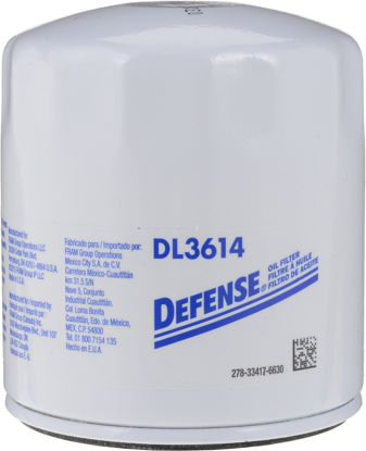 Picture of DL3614 Engine Oil Filter  By DEFENSE FILTERS