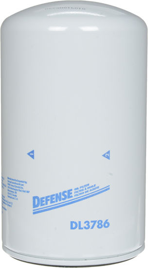 Picture of DL3786 Engine Oil Filter  By DEFENSE FILTERS