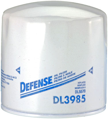 Picture of DL3985 Engine Oil Filter  By DEFENSE FILTERS