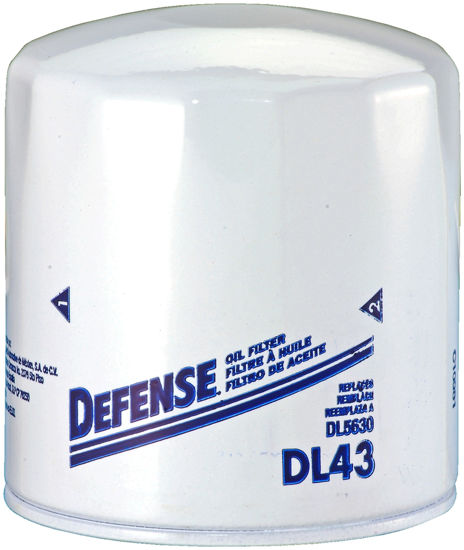 Picture of DL43 Engine Oil Filter  By DEFENSE FILTERS