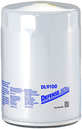 Picture of DL9100 Engine Oil Filter  By DEFENSE FILTERS