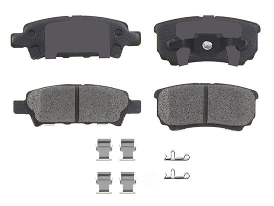 Picture of PMD1037 Premium Semi-Metallic Brake Pads  By IDEAL BRAKE PARTS