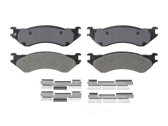 Picture of PMD1077 Premium Semi-Metallic Brake Pads  By IDEAL BRAKE PARTS