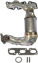 Picture of 673-838 Exhaust Manifold with Integrated Catalytic Converter  By DORMAN OE SOLUTIONS