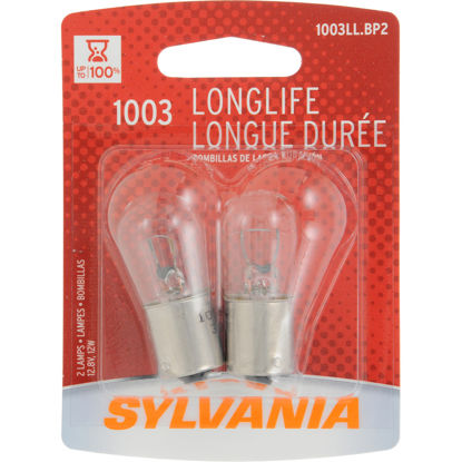 Picture of 1003LL.BP2 Long Life Blister Pack Twin Trunk or Cargo Area Light  By SYLVANIA