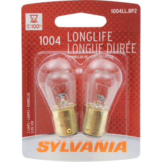 Picture of 1004LL.BP2 Long Life Blister Pack Twin Courtesy Light Bulb  By SYLVANIA