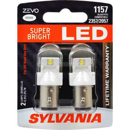 Picture of 1157LED.BP2 ZEVO Blister Pack Twin Turn Signal Light Bulb  By SYLVANIA