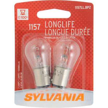 Picture of 1157LL.BP2 Long Life Blister Pack Twin Turn Signal Light Bulb  By SYLVANIA
