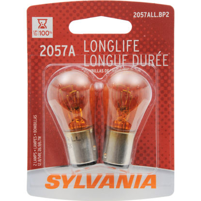 Picture of 2057ALL.BP2 Long Life Blister Pack Twin Turn Signal Light Bulb  By SYLVANIA