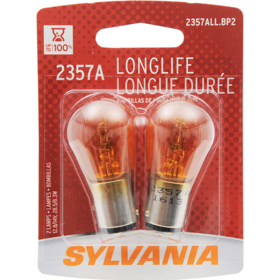 Picture of 2357ALL.BP2 Long Life Blister Pack Twin Turn Signal Light Bulb  By SYLVANIA