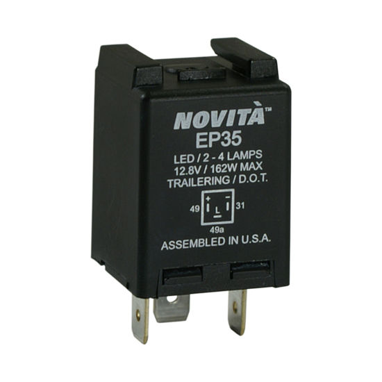 Picture of EP35 Hazard Warning and Turn Signal Flasher  By NOVITA FLASHERS