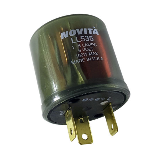 Picture of LL535 Hazard Warning and Turn Signal Flasher  By NOVITA FLASHERS