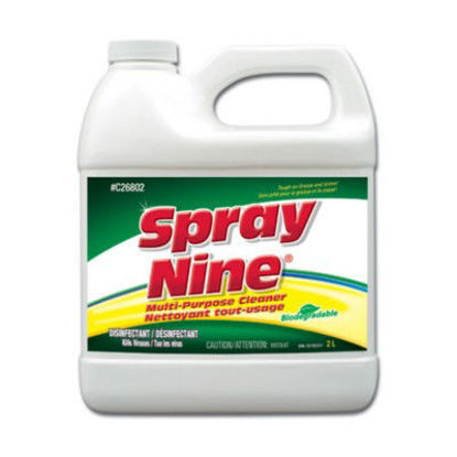 Picture of Spray Nine - C26802 - Heavy-Duty Cleaner/Disinfectant, 2L Jug