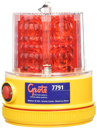 Picture of Grote 77912 360° Portable Battery Operated LED Warning Light