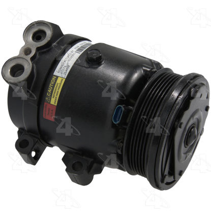 Picture of 67279 REMAN GM V7 COMPRESSOR W/ CLUT By FOUR SEASONS