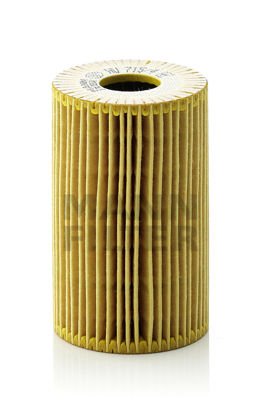Picture of HU715/4X OIL FILTER ELEMENT - METAL FRE By MANN-FILTER