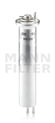 Picture of WK532 INLINE FUEL FILTER-GASOLINE By MANN-FILTER