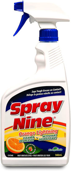 Picture of Spray Nine Orange Lightning Cleaner/Degreaser (946ml) C47946