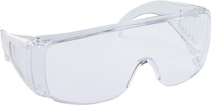 Picture of SAS Safety Worker Bee Safety Glasses, Solid Clear Frame/Clear Lens