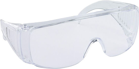 Picture of SAS Safety Worker Bee Safety Glasses, Solid Clear Frame/Clear Lens