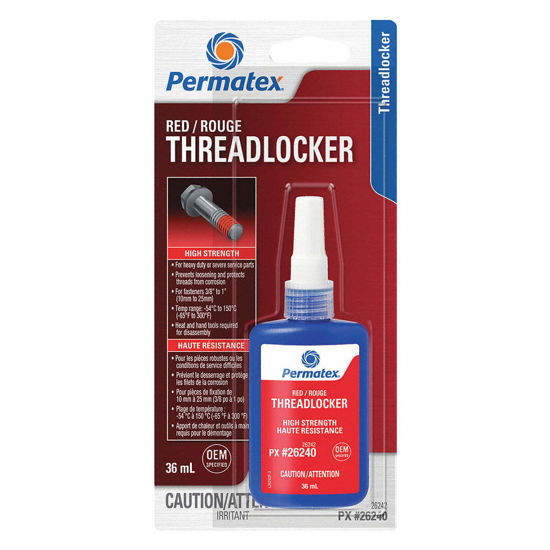 Picture of Permatex Red Permanent Strength Threadlocker (36ml)