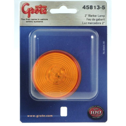Picture of Grote 2 1/2" Clearance / Marker Lamp, Yellow (Retail Pack)