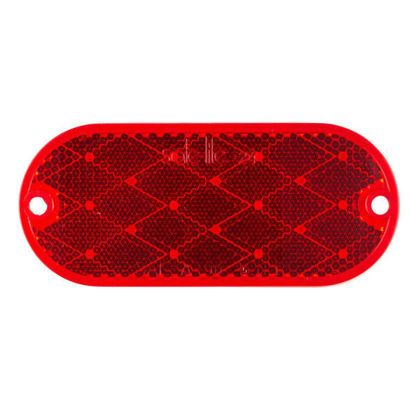 Picture of Grote Oval Reflector, Red