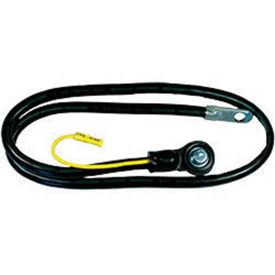 Picture of Pico 2 AWG 45" Black Side Post Battery Cables with Lead