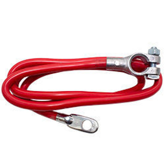 Picture of PICO | 6209-5-BP | 4 AWG 53" Red Top Post Battery Cable