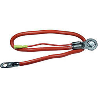 Picture of PICO | 6232-BP | 4 AWG 35" Red Side Post Battery Cables with Lead