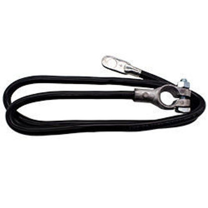 Picture of PICO | 6206-0-BP | 4 AWG 38" Black Top Post Battery Cable